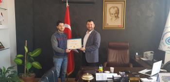 Onyedi Eylül Üniversitesi olarak ilk diplomamızı verdik.