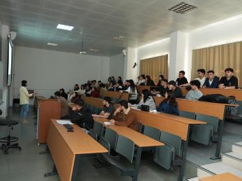 Bölümümüzde Erasmus+Öğrenci Değişim Programı ve İşletmede Mesleki Eğitim Bilgilendirme Toplantısı Düzenlendi