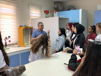 Hafsa Sultan Girls Vocational and Technical Anatolian High School Food Technology Department students visited our department.