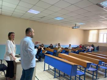 An information meeting was held regarding the Erasmus Student Mobility Program.